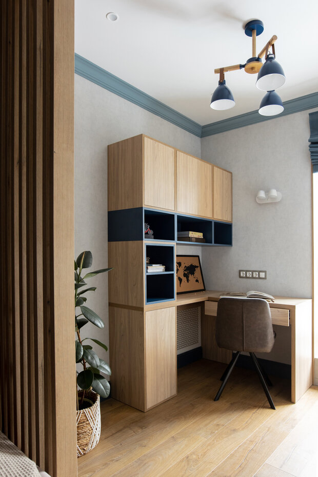 Фотография: Детская в стиле Современный, Классический, Квартира, Проект дня, Кирпичный дом, 4 и больше, Более 90 метров, Ярославль, Валерия Долгих – фото на INMYROOM