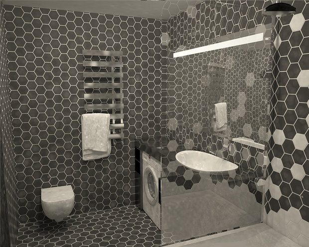 Фото из портфолио Квартира в г. Подольск – фотографии дизайна интерьеров на INMYROOM