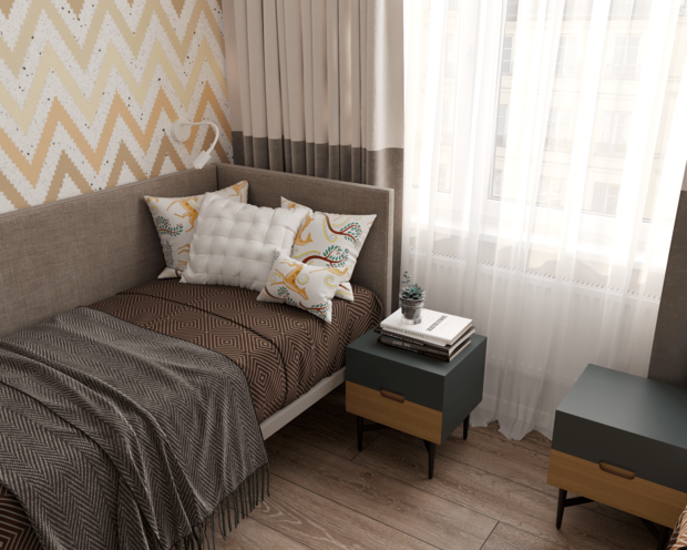 Фото из портфолио ЖК "Среда" – фотографии дизайна интерьеров на INMYROOM