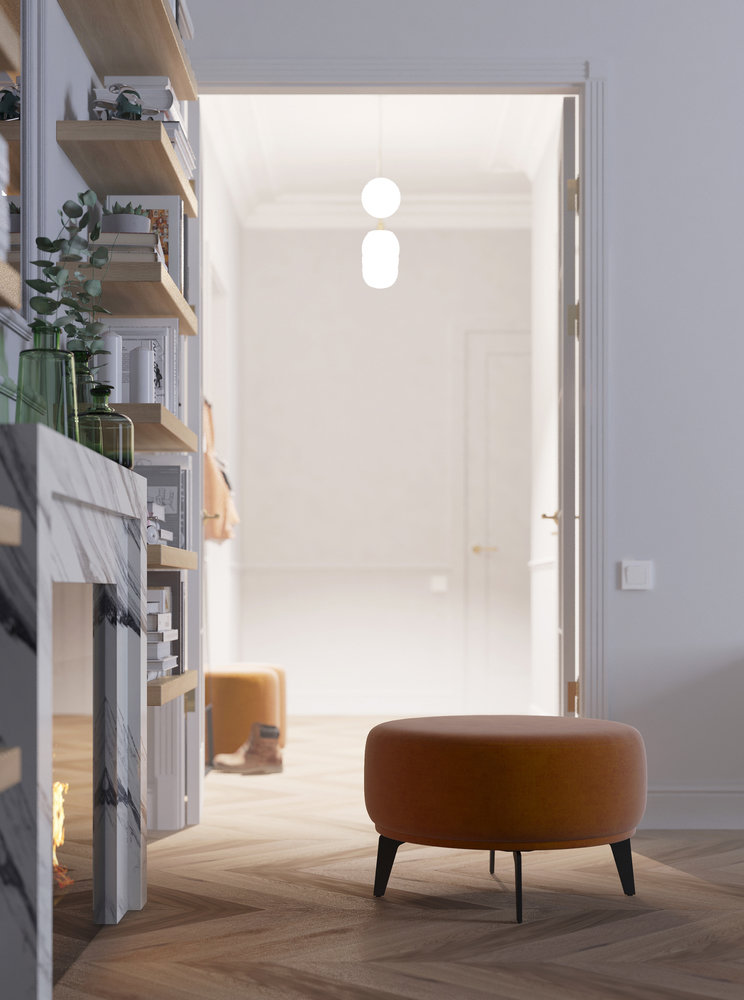 Фотография: Прихожая в стиле Современный, Квартира, Проект недели, Санкт-Петербург, 2 комнаты, 40-60 метров, Bobo.space – фото на INMYROOM