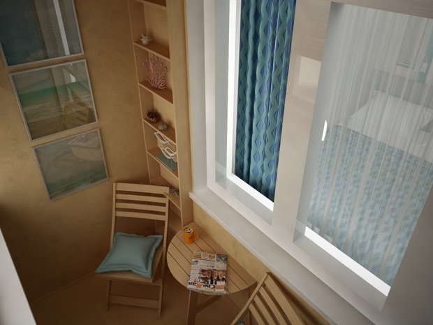 Фото из портфолио Небольшая квартира в МКР "Текстильщики". – фотографии дизайна интерьеров на INMYROOM