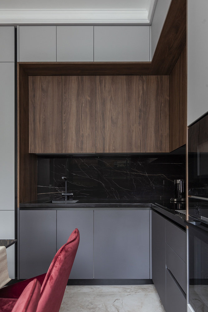 Фотография: Кухня и столовая в стиле Современный, Квартира, Проект недели, Москва, 2 комнаты, 40-60 метров, Your Space – фото на INMYROOM Фотография: Кухня и столовая в стиле Современный, Квартира, Проект недели, Москва, 2 комнаты, 40-60 метров, Your Space – фото на INMYROOM