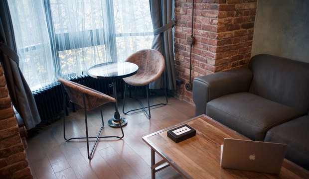 Фотография: Мебель и свет в стиле Лофт, Малогабаритная квартира, Квартира, Студия, Планировки, BoConcept, Gramercy Home, SIEMENS, Перепланировка, Москва, Синий, Серый, Коричневый, BAXTER, Bosh, Manders, Provenza, Lehome Vintage, Migliore, Aldo Bernardi, Rosbri, Sir Edward Johns, Chadder, St. James, Империя паркета, Merediani, DeSede, Home Concept, Industriart, Елена Королева – фото на INMYROOM