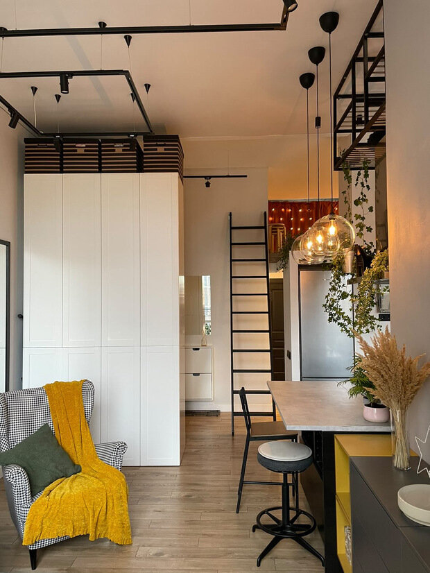 Фотография: Кухня и столовая в стиле Скандинавский, Современный, Ремонт на практике – фото на INMYROOM