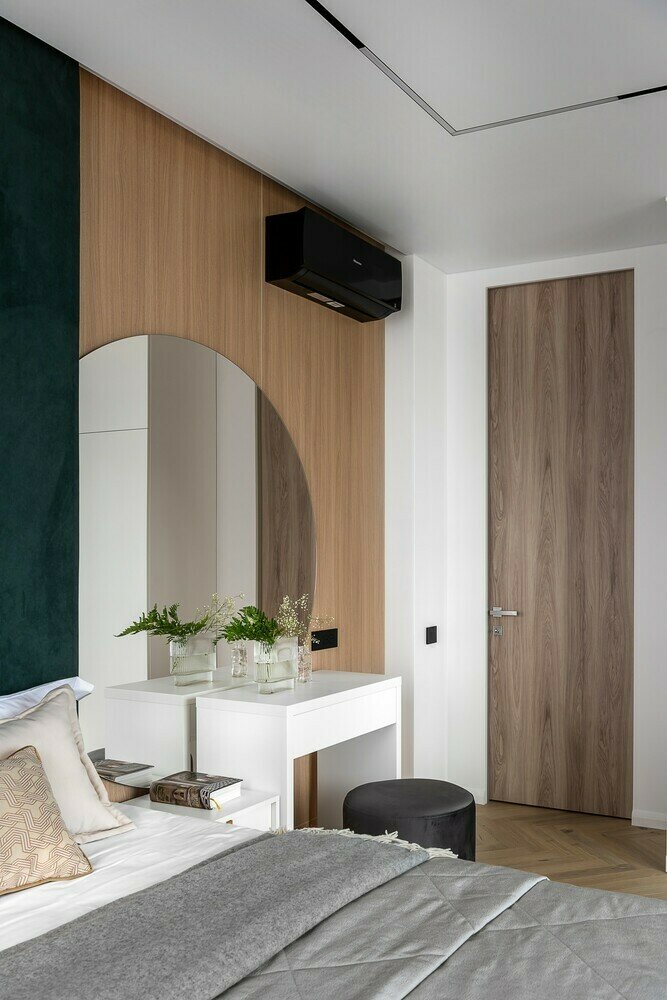 Фотография: Спальня в стиле Современный, Квартира, Проект недели, 3 комнаты, 60-90 метров, Владивосток, Renoir Studio, Максим Колесник, Анна Горгаева – фото на INMYROOM Фотография: Спальня в стиле Современный, Квартира, Проект недели, 3 комнаты, 60-90 метров, Владивосток, Renoir Studio, Максим Колесник, Анна Горгаева – фото на INMYROOM