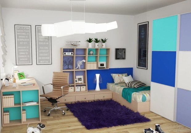 Фотография: Детская в стиле Современный, Интерьер комнат – фото на INMYROOM