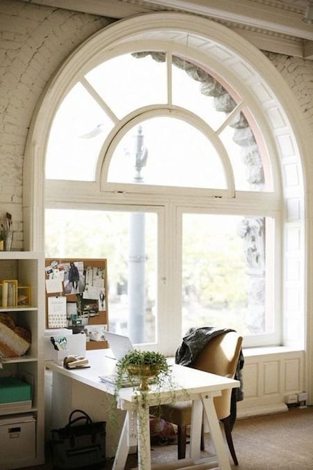 Фотография: Офис в стиле Скандинавский, Кабинет, Интерьер комнат – фото на INMYROOM