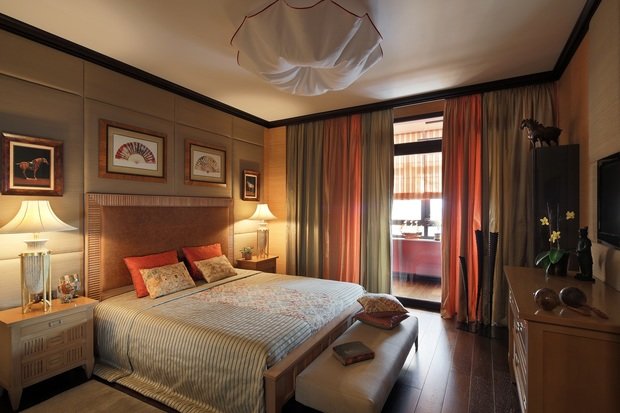 Фото из портфолио Спальня в ориентальном стиле с тайскими мотивами – фотографии дизайна интерьеров на INMYROOM