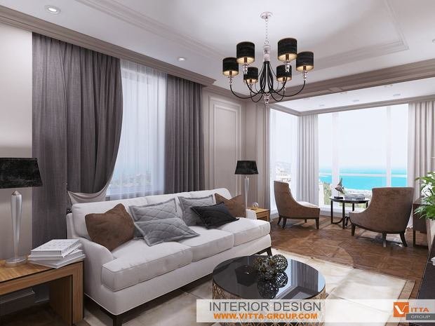 Фото из портфолио Квартира ар-деко – фотографии дизайна интерьеров на INMYROOM