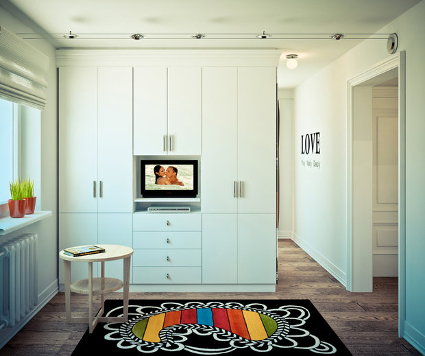 Фотография: Гостиная в стиле Скандинавский, Эклектика, Квартира, Дома и квартиры, IKEA, Проект недели – фото на INMYROOM