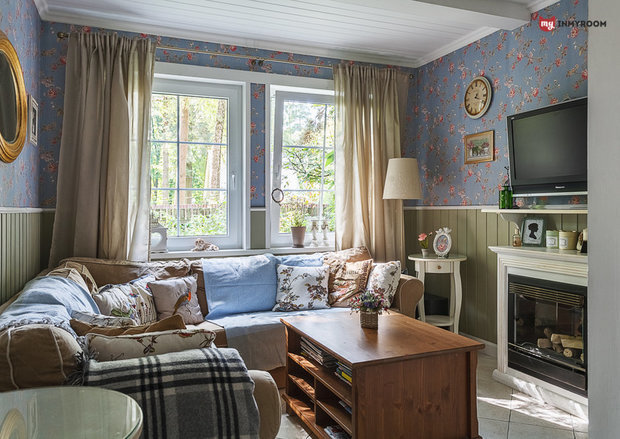 Фотография: Гостиная в стиле Прованс и Кантри, Квартира, Гид, Герой InMyRoom – фото на INMYROOM