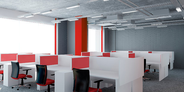 Фото из портфолио Дизайн проект офиса "Innovecs" – фотографии дизайна интерьеров на INMYROOM