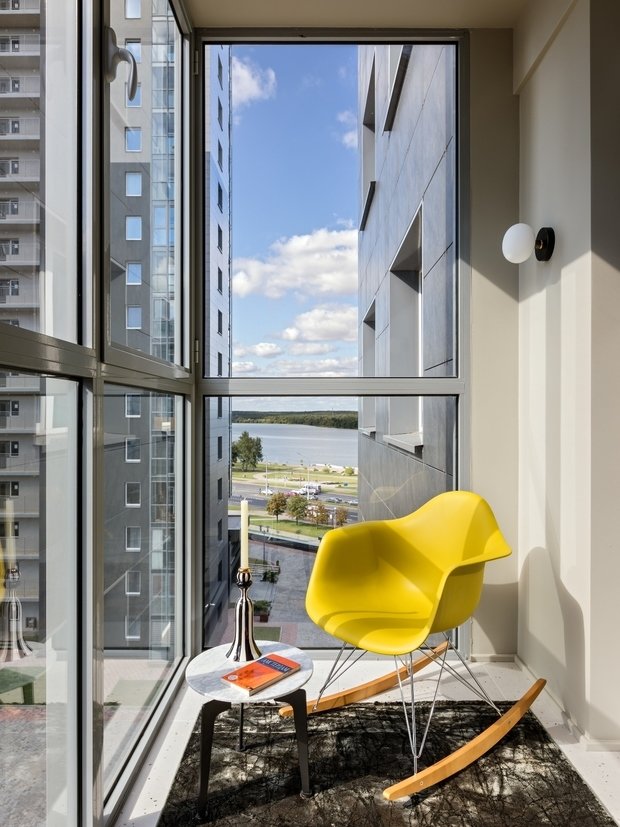 Фотография: Балкон в стиле Современный, Эклектика, Квартира, Проект недели, Минск, 4 и больше, 60-90 метров, Екатерина Успенская – фото на INMYROOM