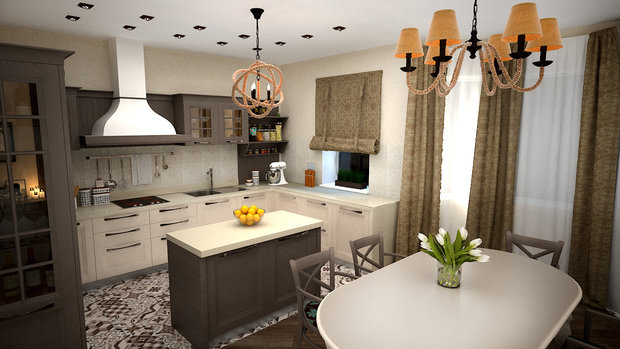 Фото из портфолио Коттедж в «Гайдпарк» – фотографии дизайна интерьеров на INMYROOM