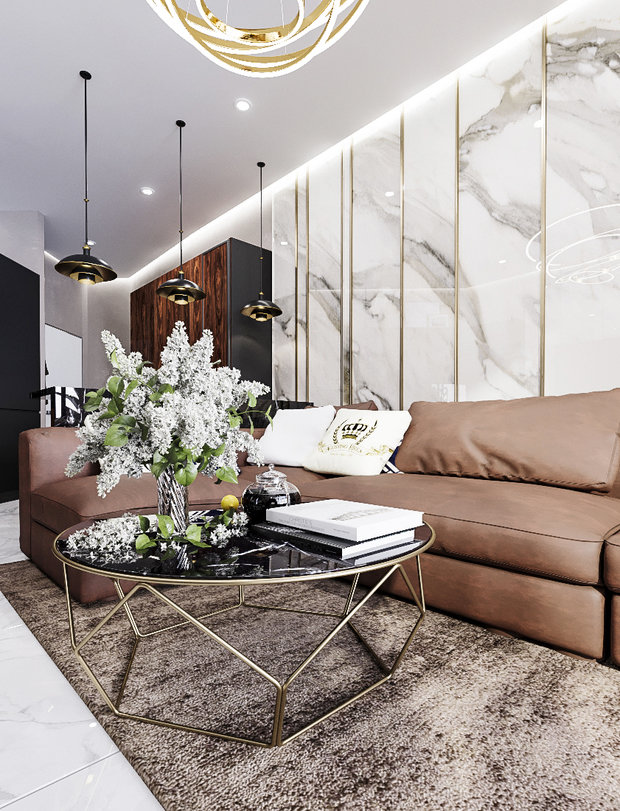 Фото из портфолио Апартаменты 1704 в ЖК Аю-Даг – фотографии дизайна интерьеров на INMYROOM