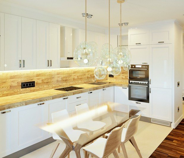 Фотография: Кухня и столовая в стиле Современный, Эко – фото на INMYROOM