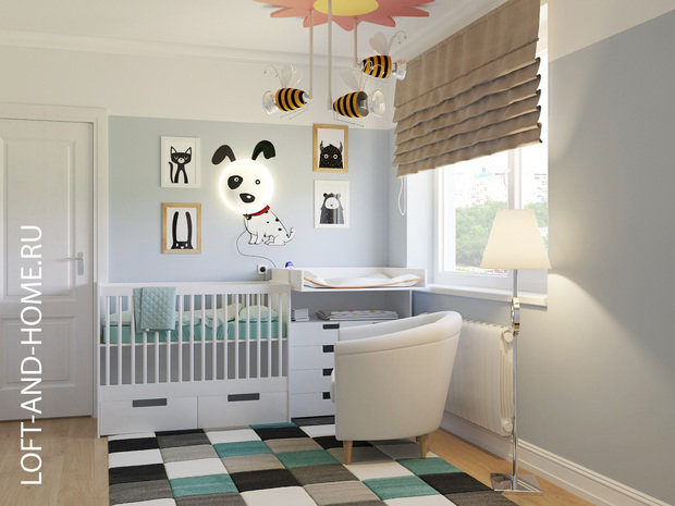 Фото из портфолио КВАРТИРА, КРАСНОГОРСК, 84М2 – фотографии дизайна интерьеров на INMYROOM