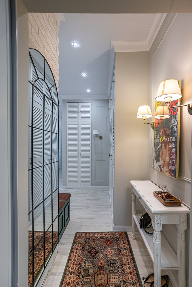 Фотография: Прихожая в стиле Классический, Современный, Квартира, Проект недели, Москва, 3 комнаты, 60-90 метров, Елена Рязанова – фото на INMYROOM Фотография: Прихожая в стиле Классический, Современный, Квартира, Проект недели, Москва, 3 комнаты, 60-90 метров, Елена Рязанова – фото на INMYROOM