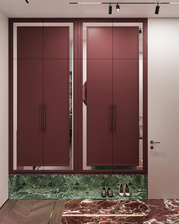 Фото из портфолио Дизайн интерьера квартиры в ЖК «Клубный дом Talento» в стиле неоклассика – фотографии дизайна интерьеров на INMYROOM