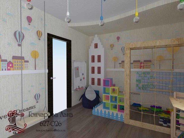 Фото из портфолио Детская комната для мальчика – фотографии дизайна интерьеров на INMYROOM