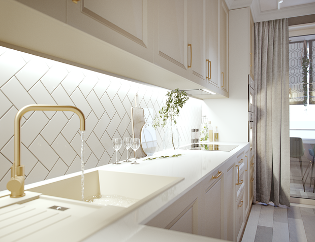 Фото из портфолио  Apartment «Gorod»  – фотографии дизайна интерьеров на INMYROOM