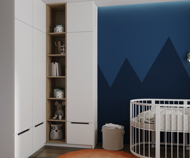 Фото из портфолио Дизайн квартиры в ЖК Legenda на Комендантского – фотографии дизайна интерьеров на INMYROOM