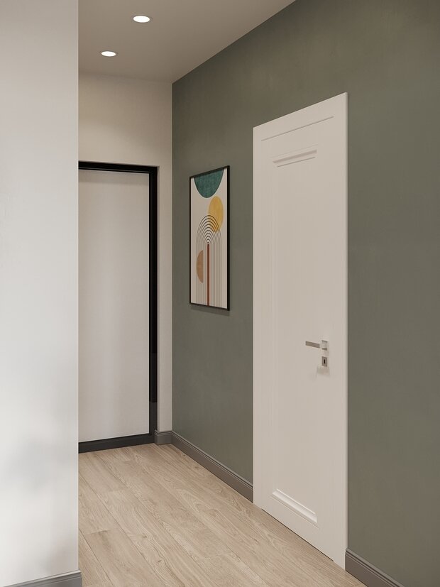 Фотография: Прихожая в стиле Современный, Малогабаритная квартира, Проект дня, Москва, Монолитный дом, 2 комнаты, до 40 метров, Елена Бургонская – фото на INMYROOM