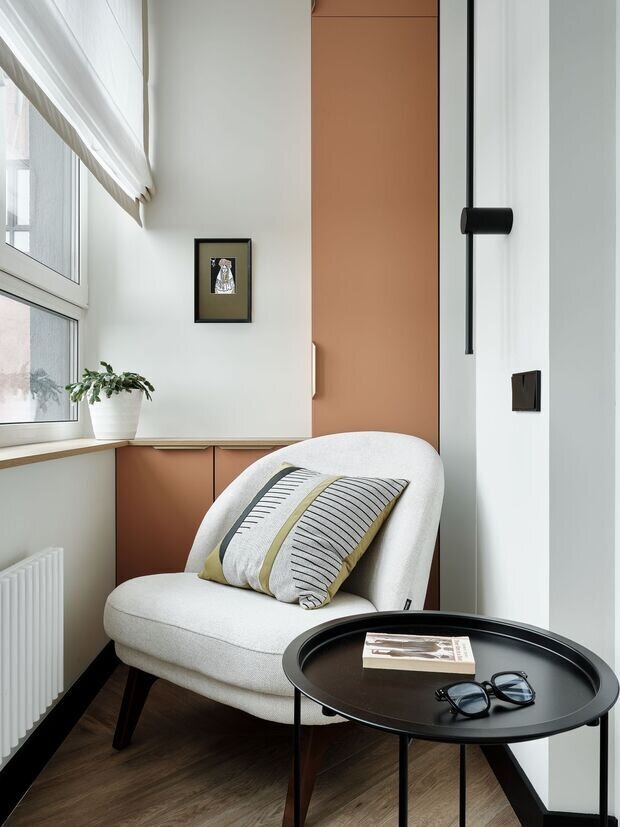 Фотография: Балкон в стиле Современный, Проект дня, 2 комнаты, 60-90 метров – фото на INMYROOM