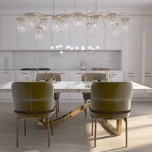 Фото из портфолио Гостиная-кухня Неоклассика – фотографии дизайна интерьеров на INMYROOM