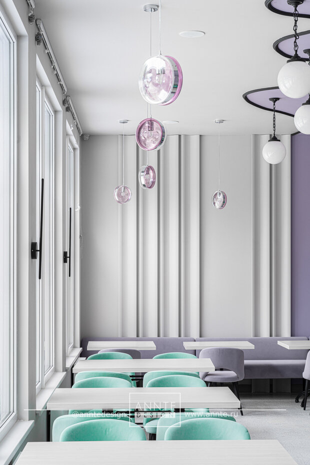 Фото из портфолио Кафе Лаванда – фотографии дизайна интерьеров на INMYROOM