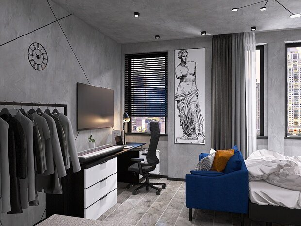 Фото из портфолио ЖК «B’AIRES» – фотографии дизайна интерьеров на INMYROOM
