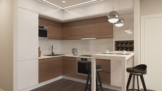 Фото из портфолио Квартира в Доме на Баковке – фотографии дизайна интерьеров на INMYROOM