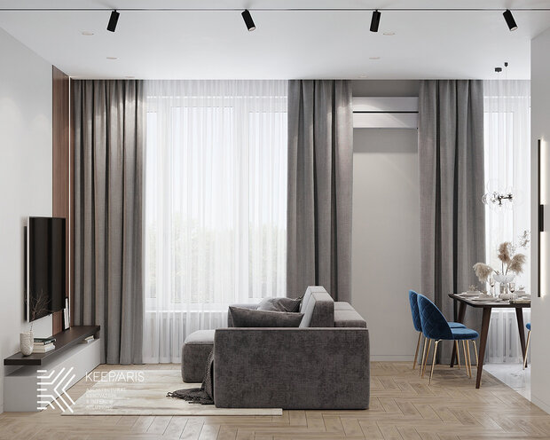 Фото из портфолио ЖК Ривер парк – фотографии дизайна интерьеров на INMYROOM
