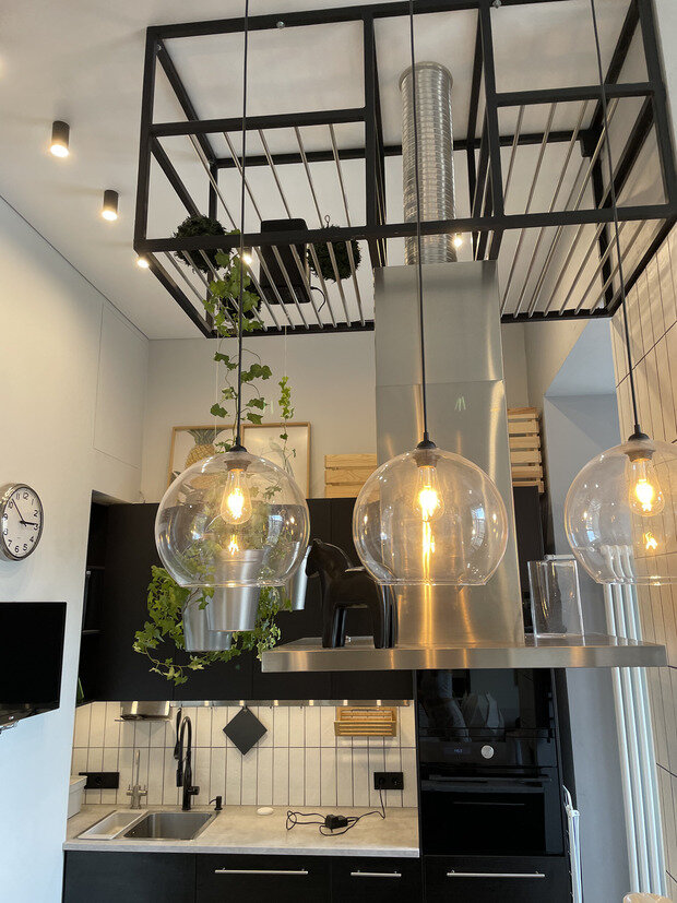 Фотография: Кухня и столовая в стиле Лофт, Скандинавский, Современный, Ремонт на практике – фото на INMYROOM