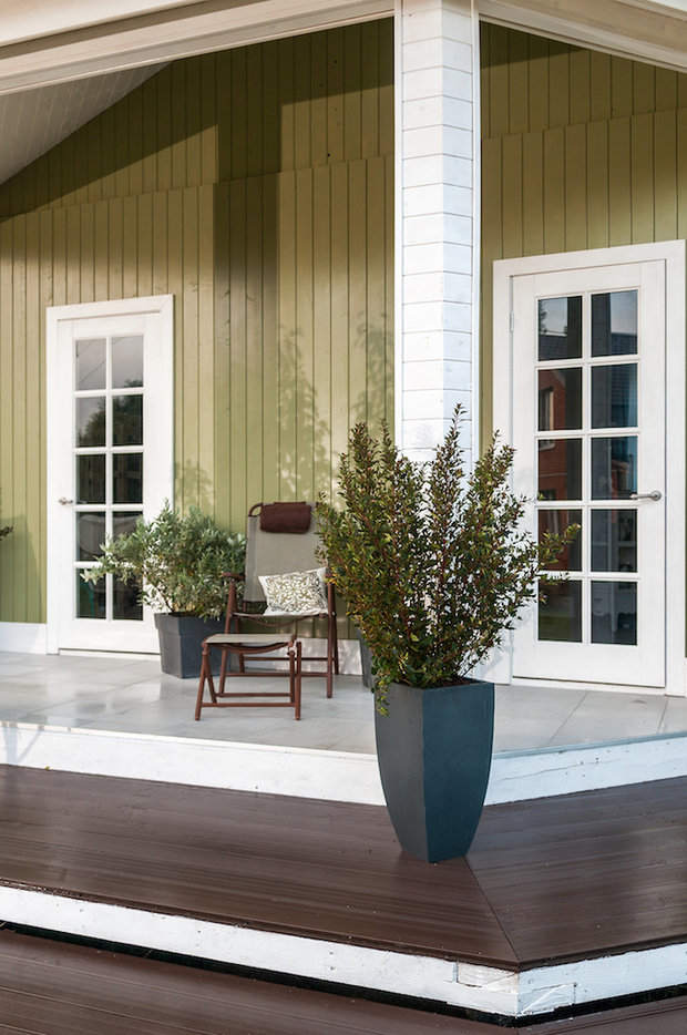 Фотография: Балкон, Терраса в стиле Прованс и Кантри, Дом, Дома и квартиры, dom-iz-brusa – фото на INMYROOM