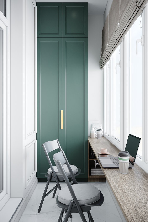 Фото из портфолио Проект и реализация двушки 70 кв.м. в ЖК на Академической – фотографии дизайна интерьеров на INMYROOM