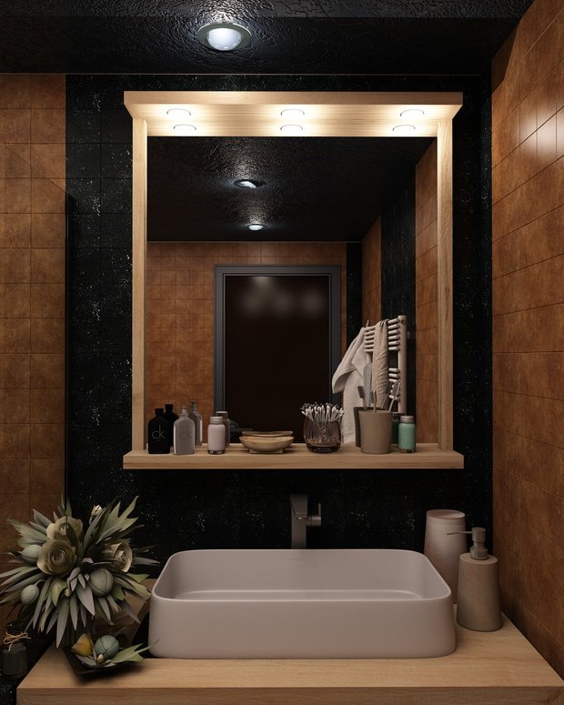 Фото из портфолио Bathroom – фотографии дизайна интерьеров на INMYROOM