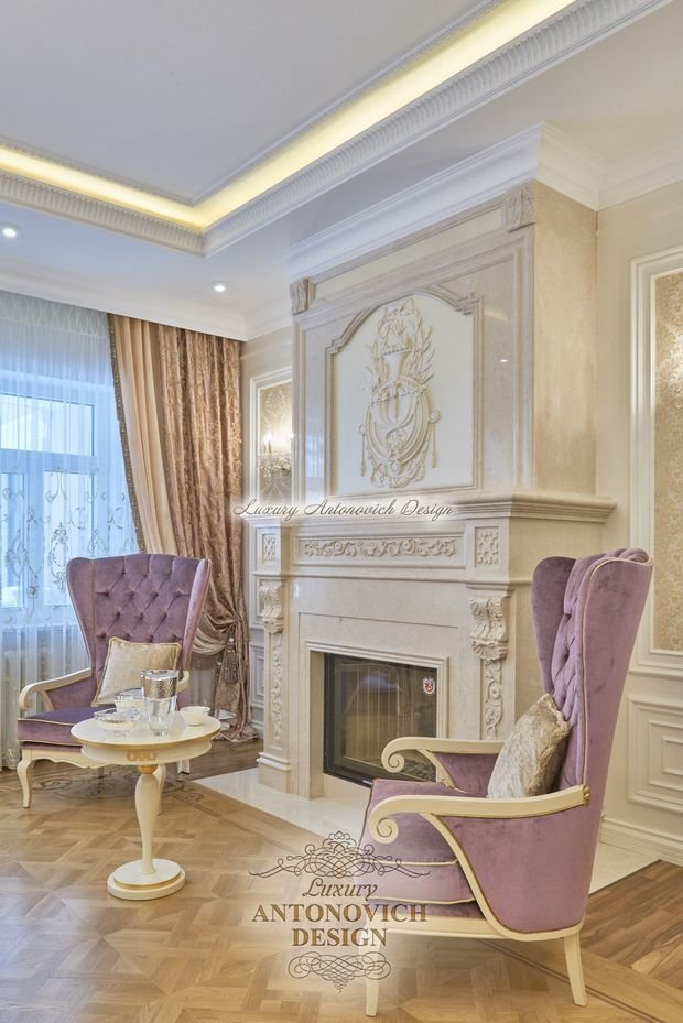 Фото из портфолио Элитный дизайн коттеджа в классическом стиле – фотографии дизайна интерьеров на INMYROOM