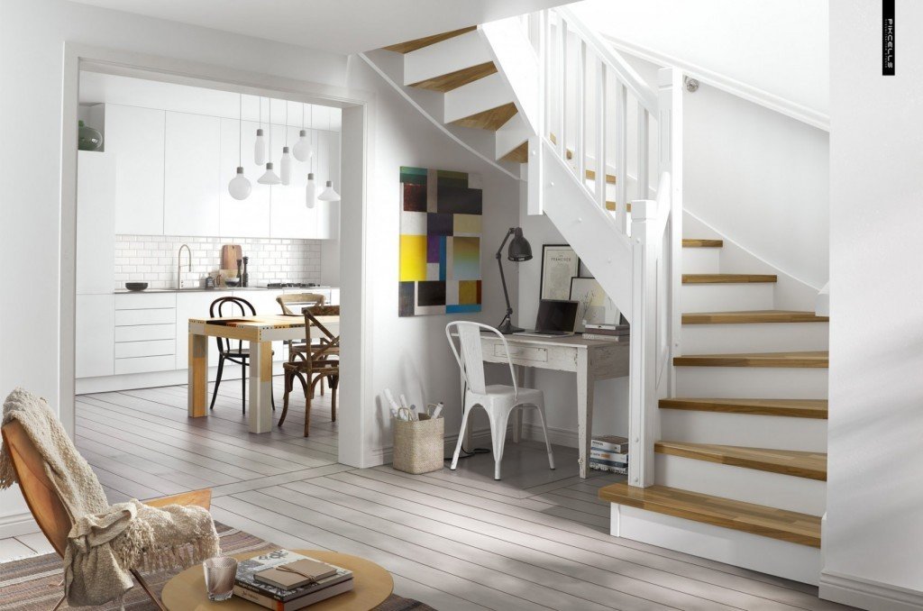 Фотография: Гостиная в стиле Скандинавский, Декор интерьера, Декор дома, Цвет в интерьере, Белый, Эко – фото на INMYROOM Фотография: Гостиная в стиле Скандинавский, Декор интерьера, Декор дома, Цвет в интерьере, Белый, Эко – фото на INMYROOM