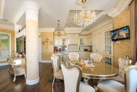 Фото классической кухни по проекту от Батенькофф 
