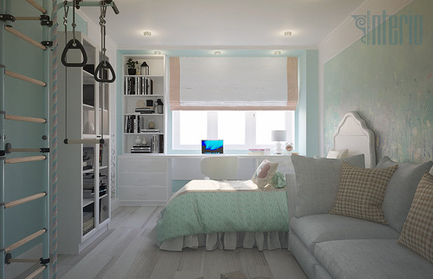 Фото из портфолио Квартира, 58кв.м., Июль 2018 – фотографии дизайна интерьеров на INMYROOM