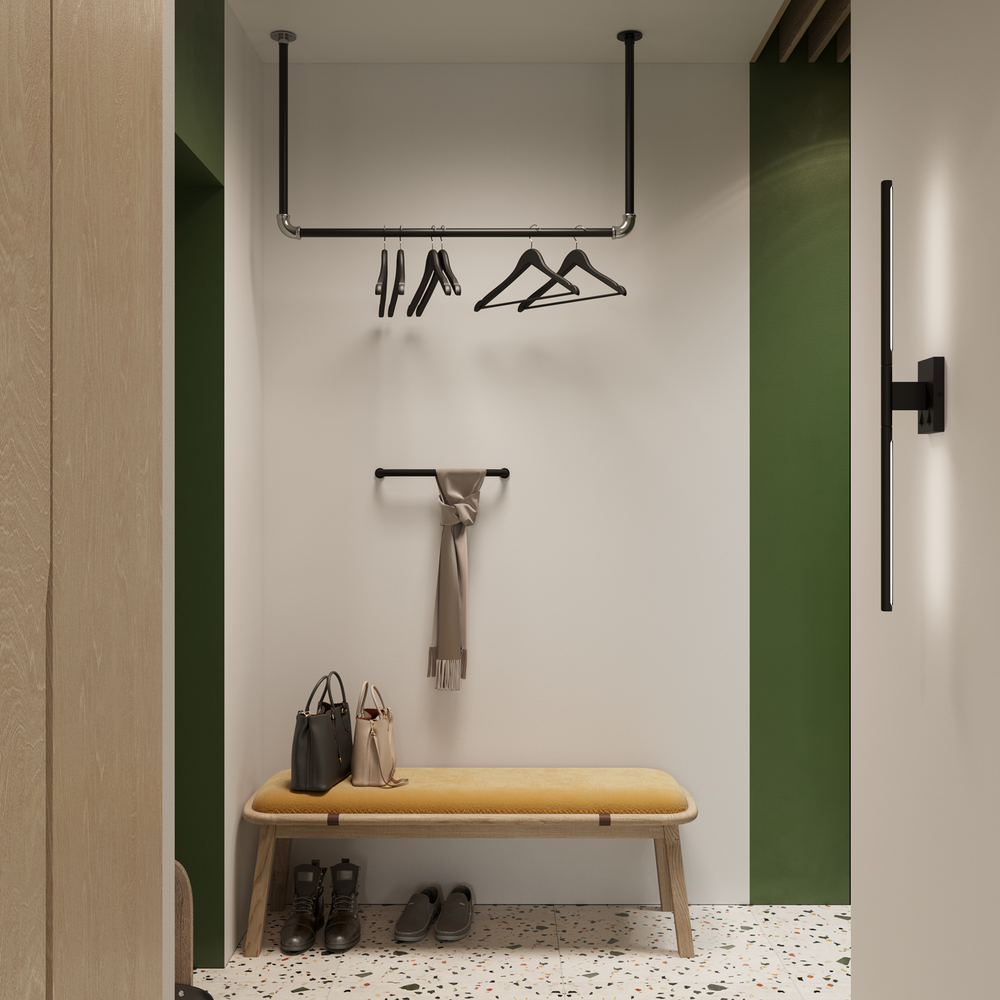 Фотография: Прихожая в стиле Современный, Квартира, Проект недели, Москва, 3 комнаты, 60-90 метров, Анна Малютина – фото на INMYROOM