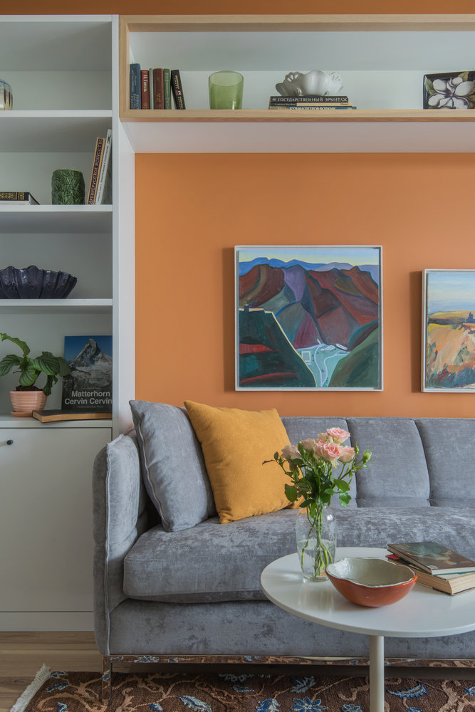 Фотография: Гостиная в стиле Современный, Прованс и Кантри, Квартира, Проект недели, Москва, 2 комнаты, 60-90 метров, Наталия Суслина – фото на INMYROOM Фотография: Гостиная в стиле Современный, Прованс и Кантри, Квартира, Проект недели, Москва, 2 комнаты, 60-90 метров, Наталия Суслина – фото на INMYROOM