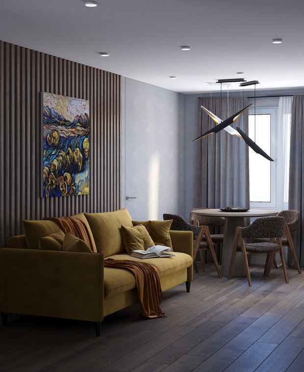 Фото из портфолио Кухня-гостиная   – фотографии дизайна интерьеров на INMYROOM