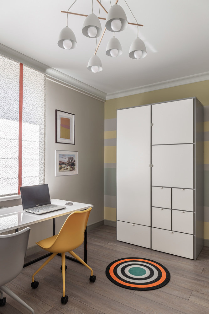 Фотография: Кабинет в стиле Современный, Квартира, Проект недели, Москва, 3 комнаты, Евгения Лебедева – фото на INMYROOM Фотография: Кабинет в стиле Современный, Квартира, Проект недели, Москва, 3 комнаты, Евгения Лебедева – фото на INMYROOM