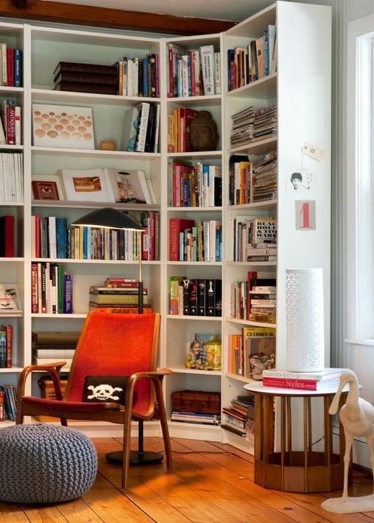 Фотография: Мебель и свет в стиле Прованс и Кантри, Лофт, Хранение, Стиль жизни, Советы, Библиотека – фото на INMYROOM