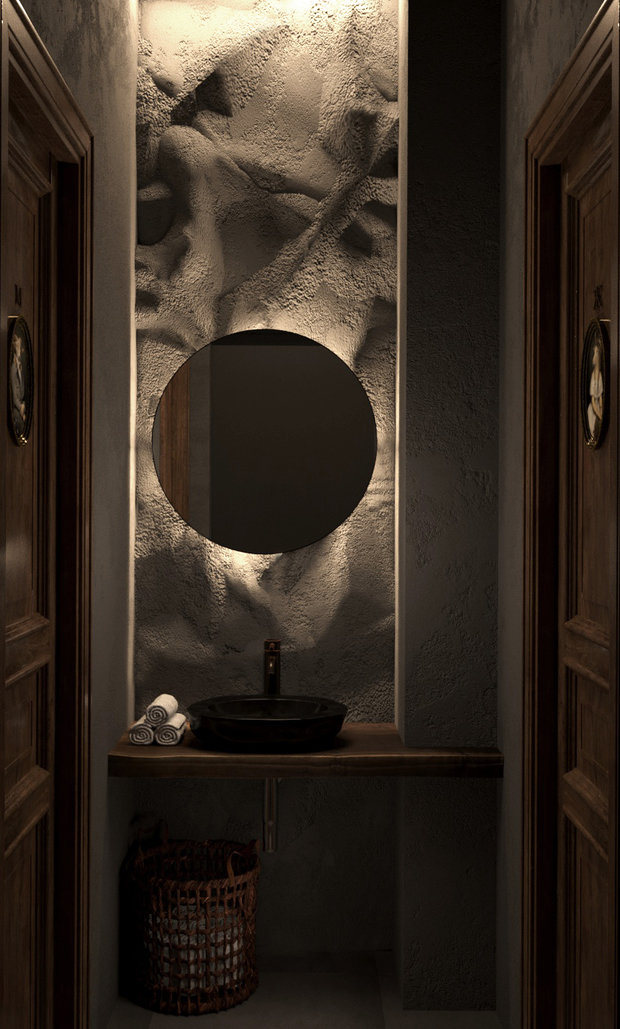 Фото из портфолио Кальянная Levitan – фотографии дизайна интерьеров на INMYROOM