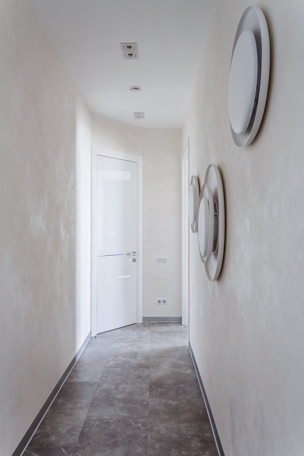 Фото из портфолио Фото прихожей реализованного проекта квартиры, расположенной в ЖК "Адмирал".  – фотографии дизайна интерьеров на INMYROOM