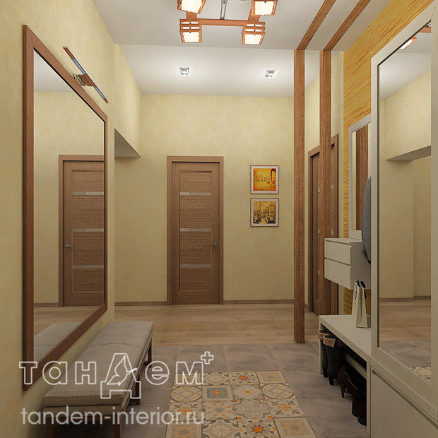 Фото из портфолио Солнечная квартира – фотографии дизайна интерьеров на INMYROOM