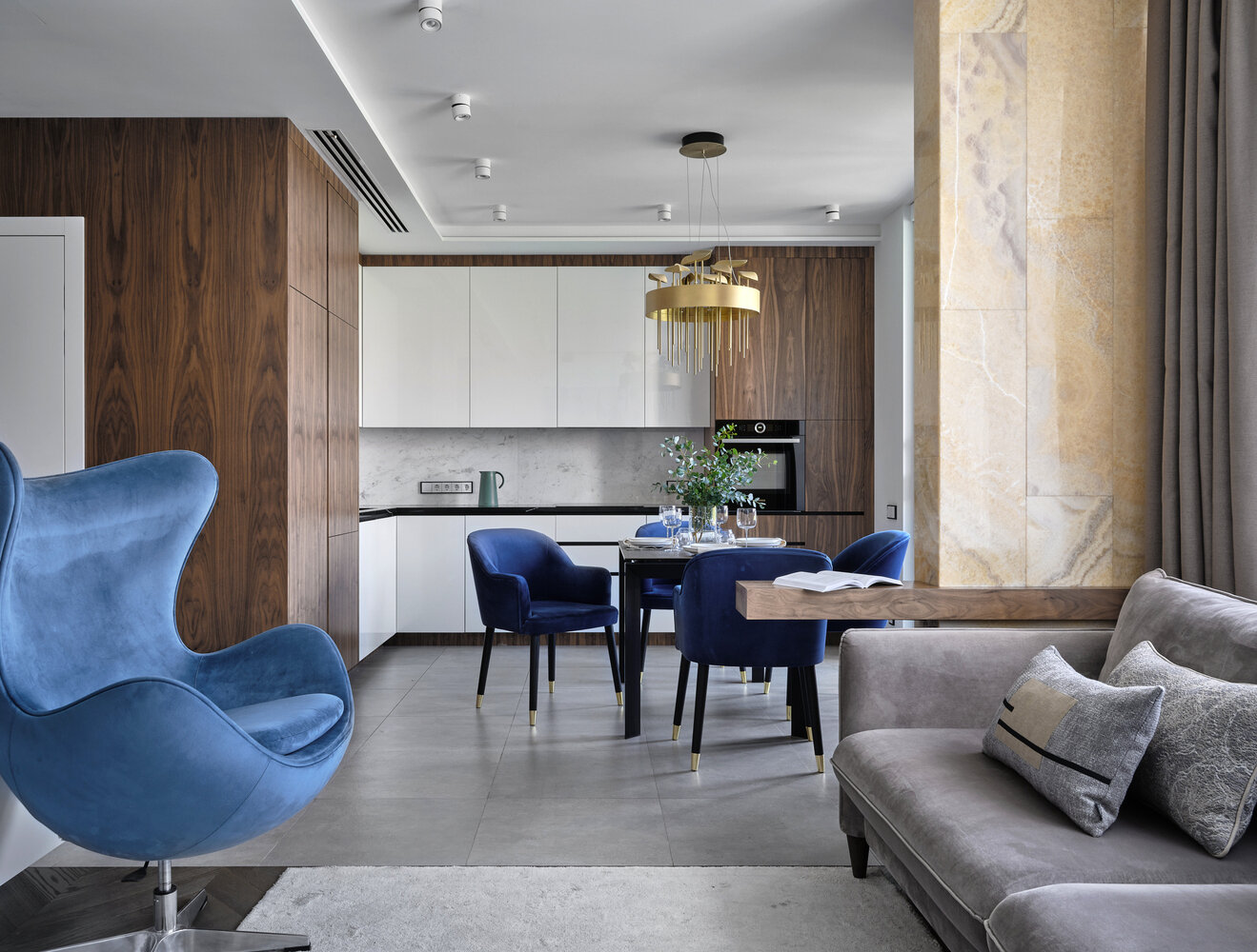 Фотография: Гостиная в стиле Современный, Квартира, Проект недели, Москва, 4 и больше, Более 90 метров, Н-Куб, Николай Николаев – фото на INMYROOM Фотография: Гостиная в стиле Современный, Квартира, Проект недели, Москва, 4 и больше, Более 90 метров, Н-Куб, Николай Николаев – фото на INMYROOM